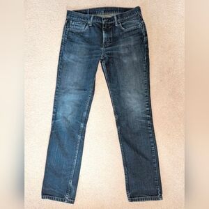 Men's Levi's 511 Black Label Jeans W33/L32 Slim Fit, Color Sequoia Blue Grt Cond